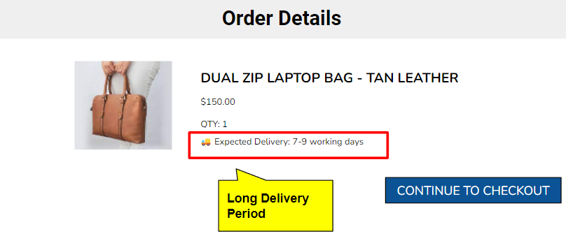 Long Delivery Period