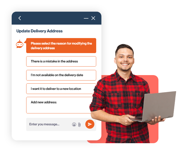 Update Delivery Address