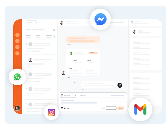 Manage all conversations in one place